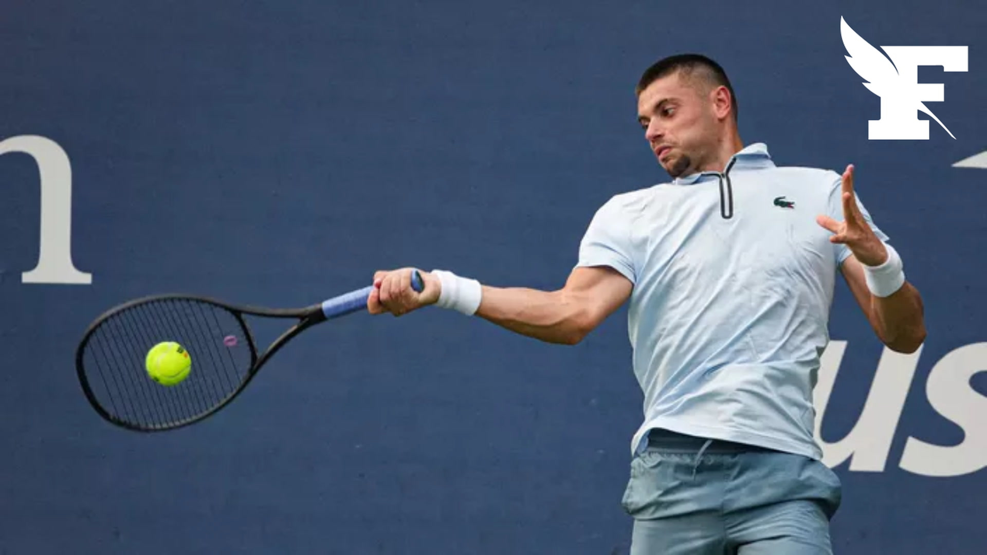 Le Français Arthur Gea battu en 8es de final de l'US Open, au terme d'un match étouffant