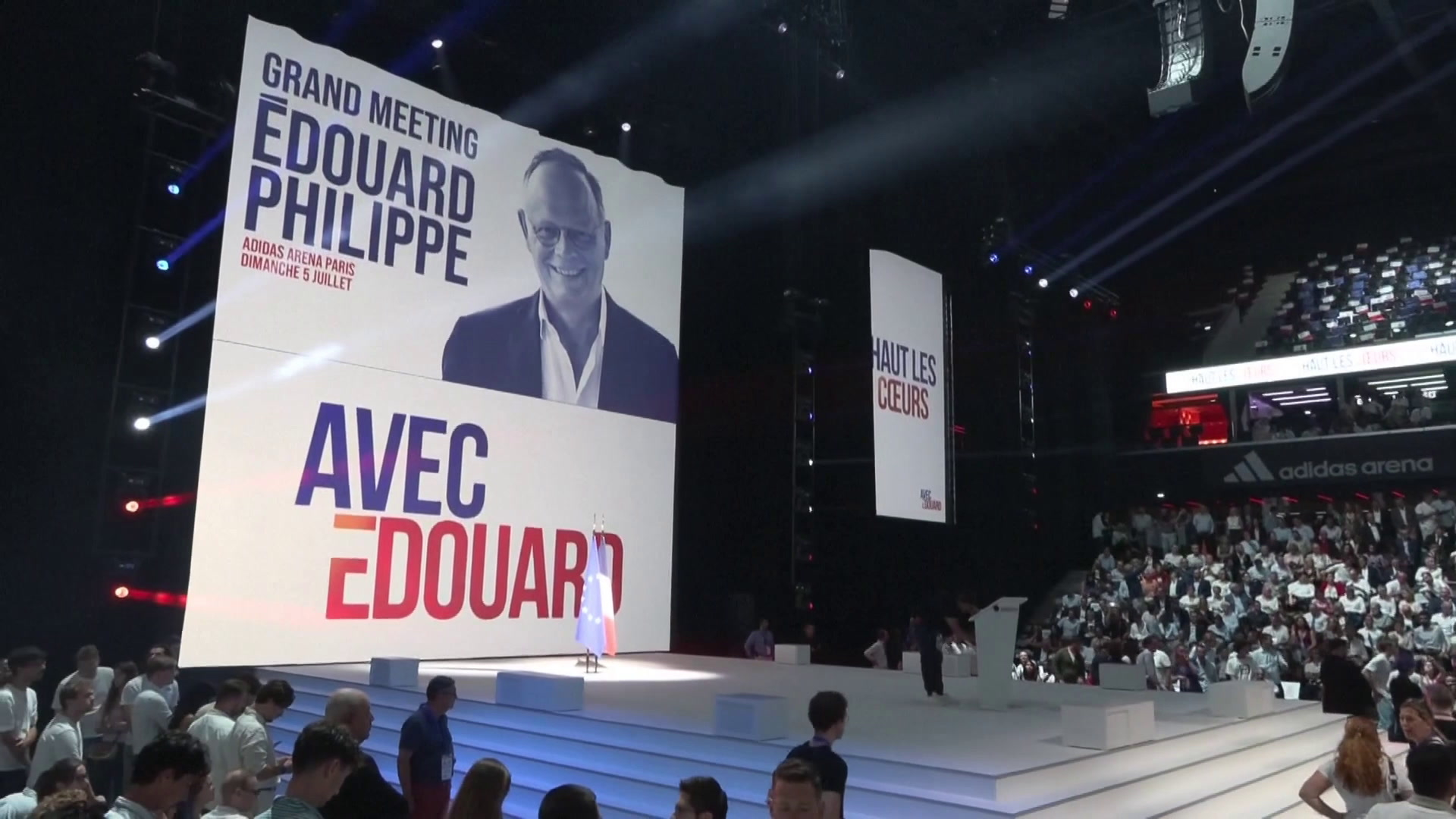 Suivez en direct le meeting d'Édouard Philippe