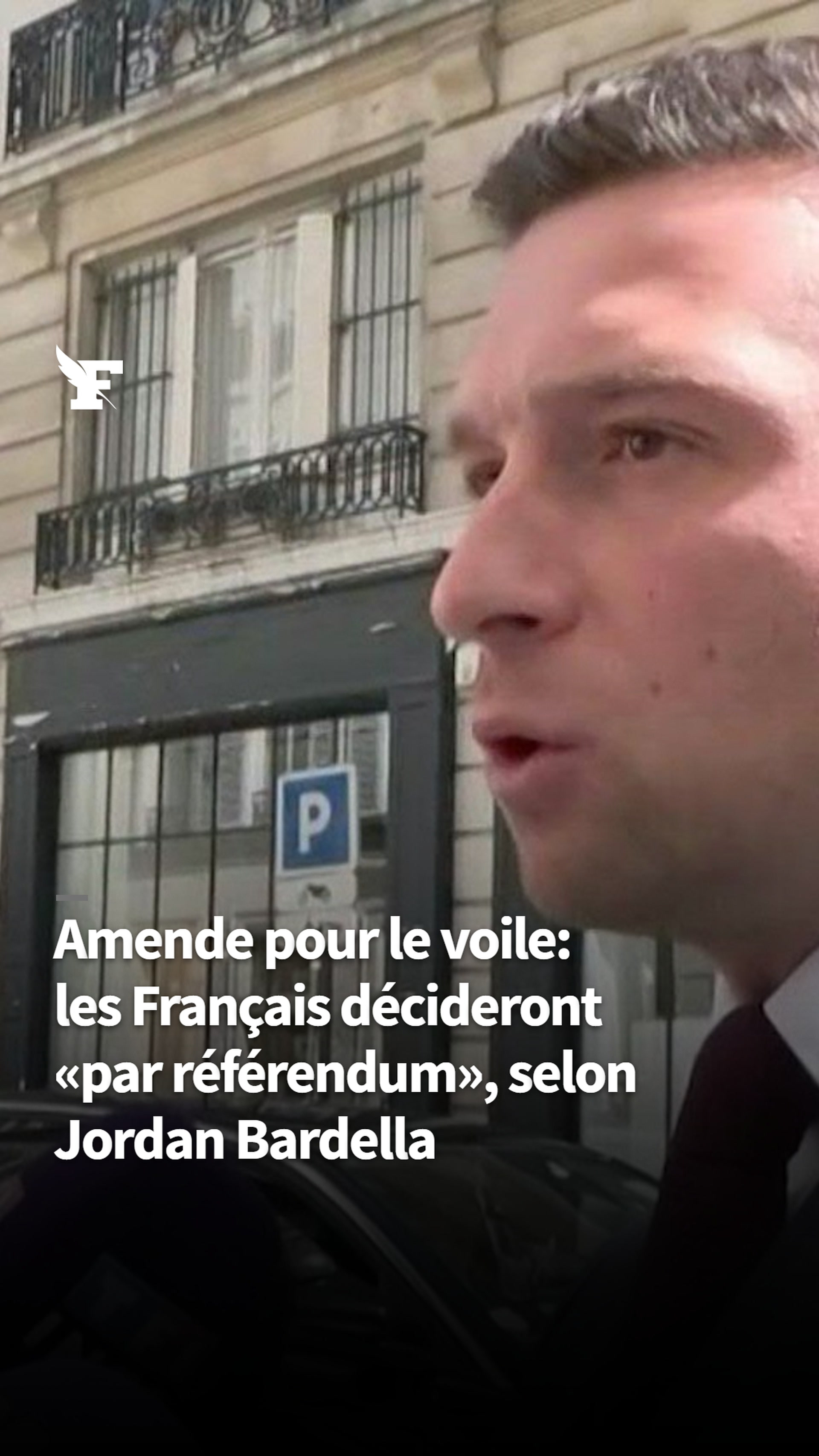 Amende pour le voile: les Français décideront «par référendum», déclare Jordan Bardella