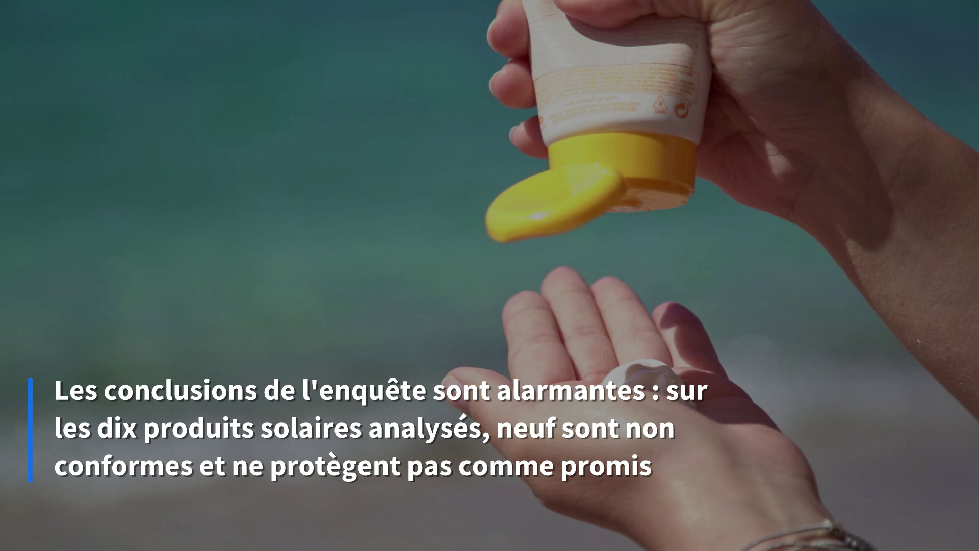 Des crèmes solaires vendues par Temu, Shein et AliExpress jugées néfastes pour la santé