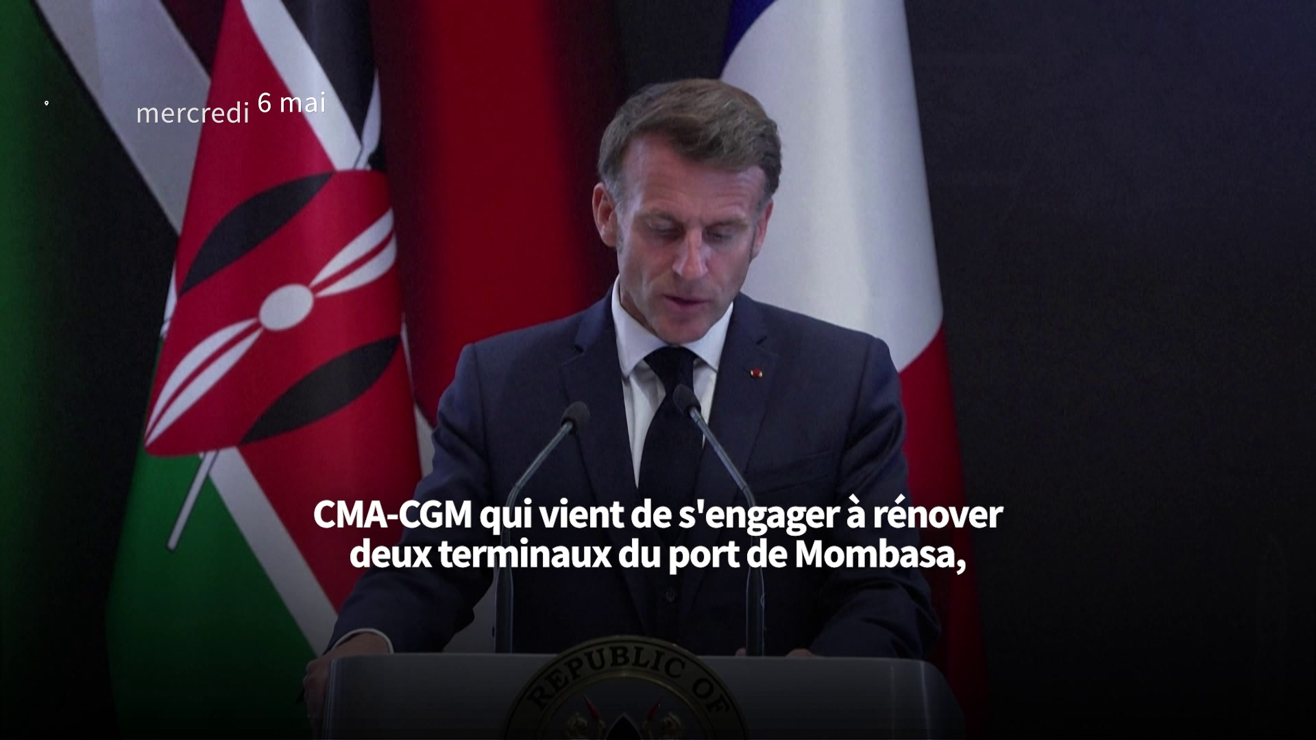 Emmanuel Macron annonce plus d’un milliard d’euros d’investissements au Kenya