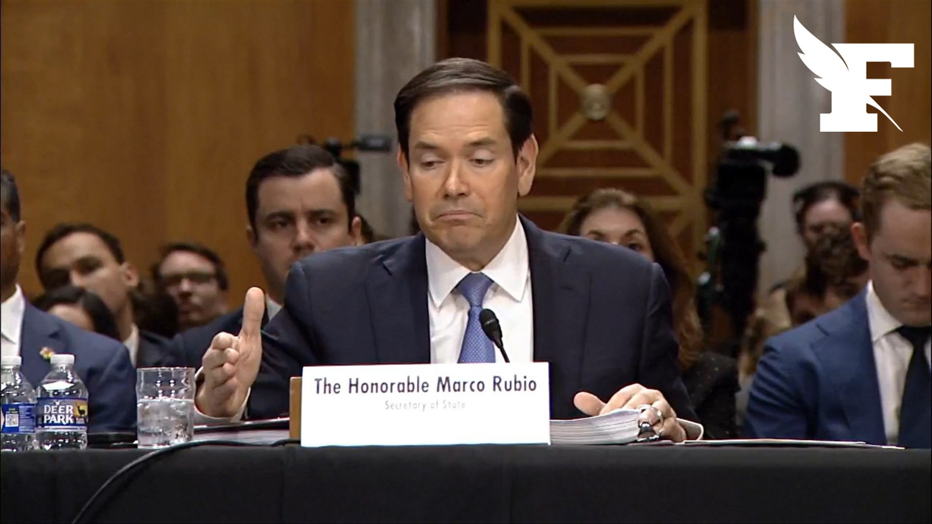Marc Rubio affirme que la Syrie pourrait être à quelques semaines d'une «guerre civile»