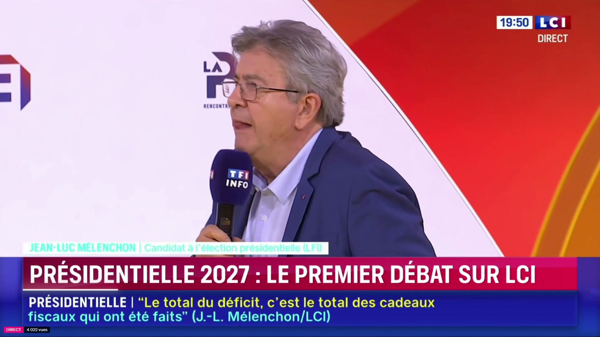 Présidentielle 2027: «N’écoutez pas les caricatures», demande Jean-Luc Mélenchon