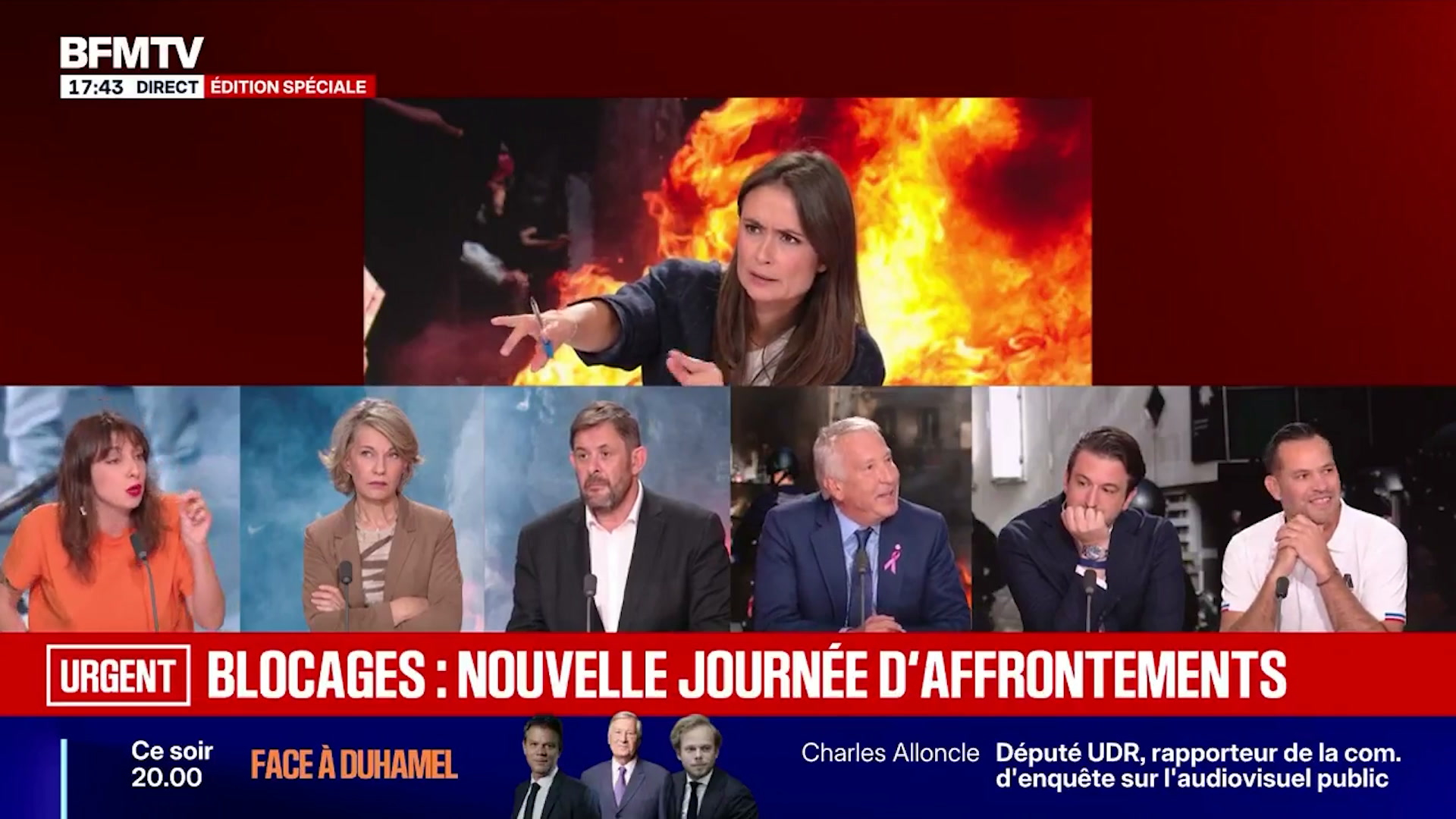 La journaliste Julie Hammett hausse le ton face à une militante de Révolution permanente sur BFMTV