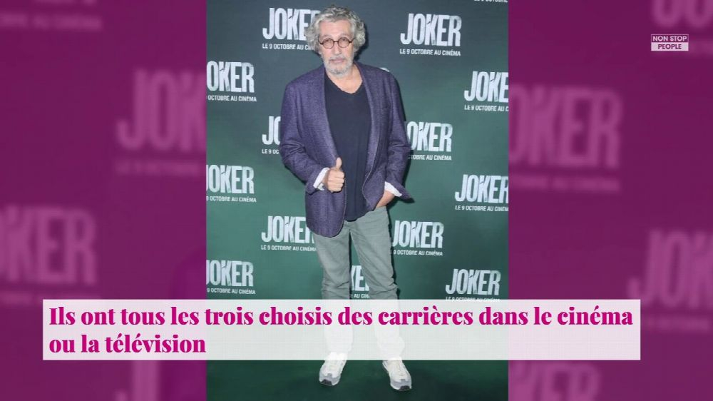 Non Stop People Alain Chabat papa qui sont ses trois enfants, Max