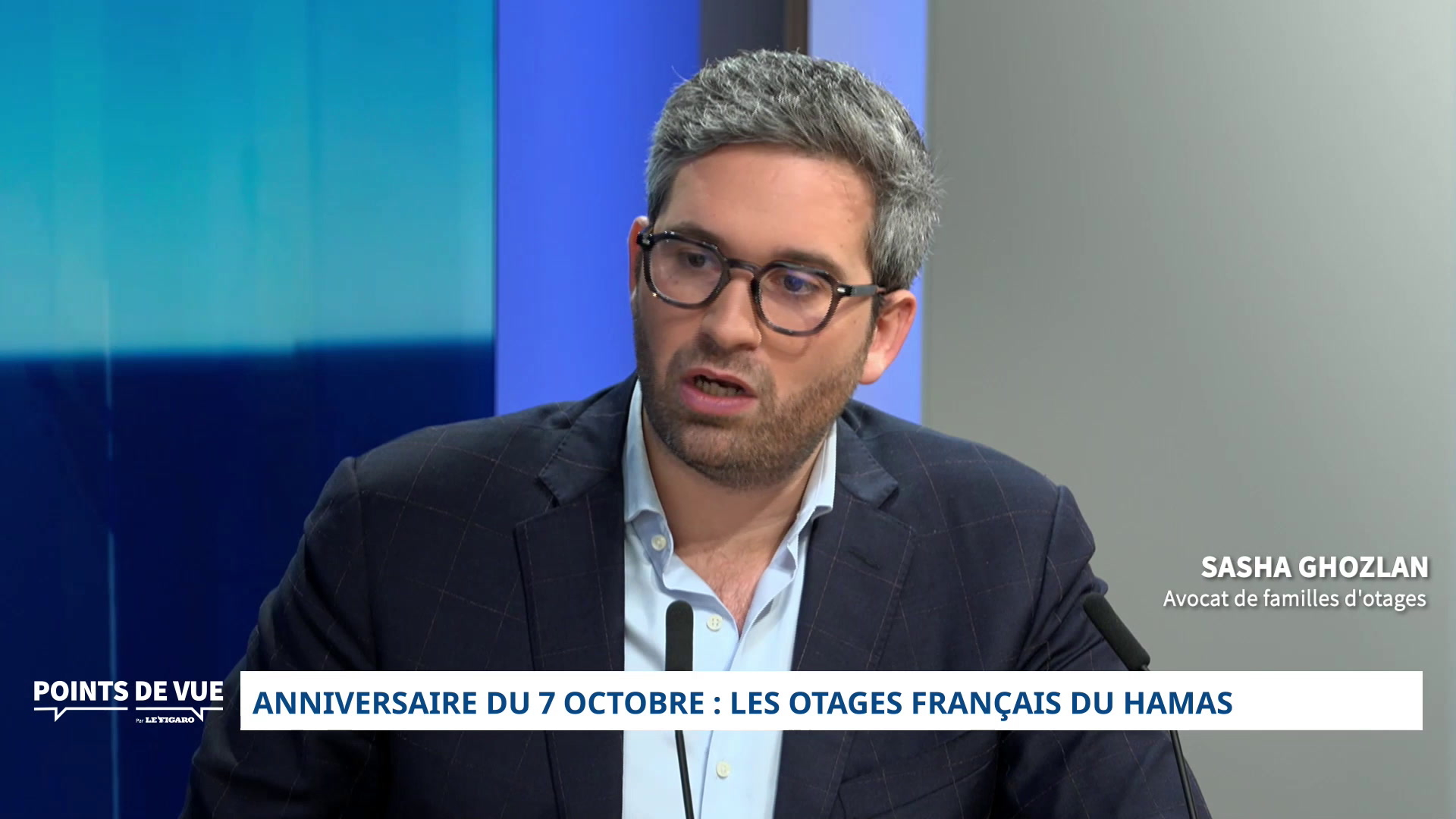 7 octobre: «La justice française a la capacité d'enquêter», rappelle Sacha Ghozlan, avocat des otages français