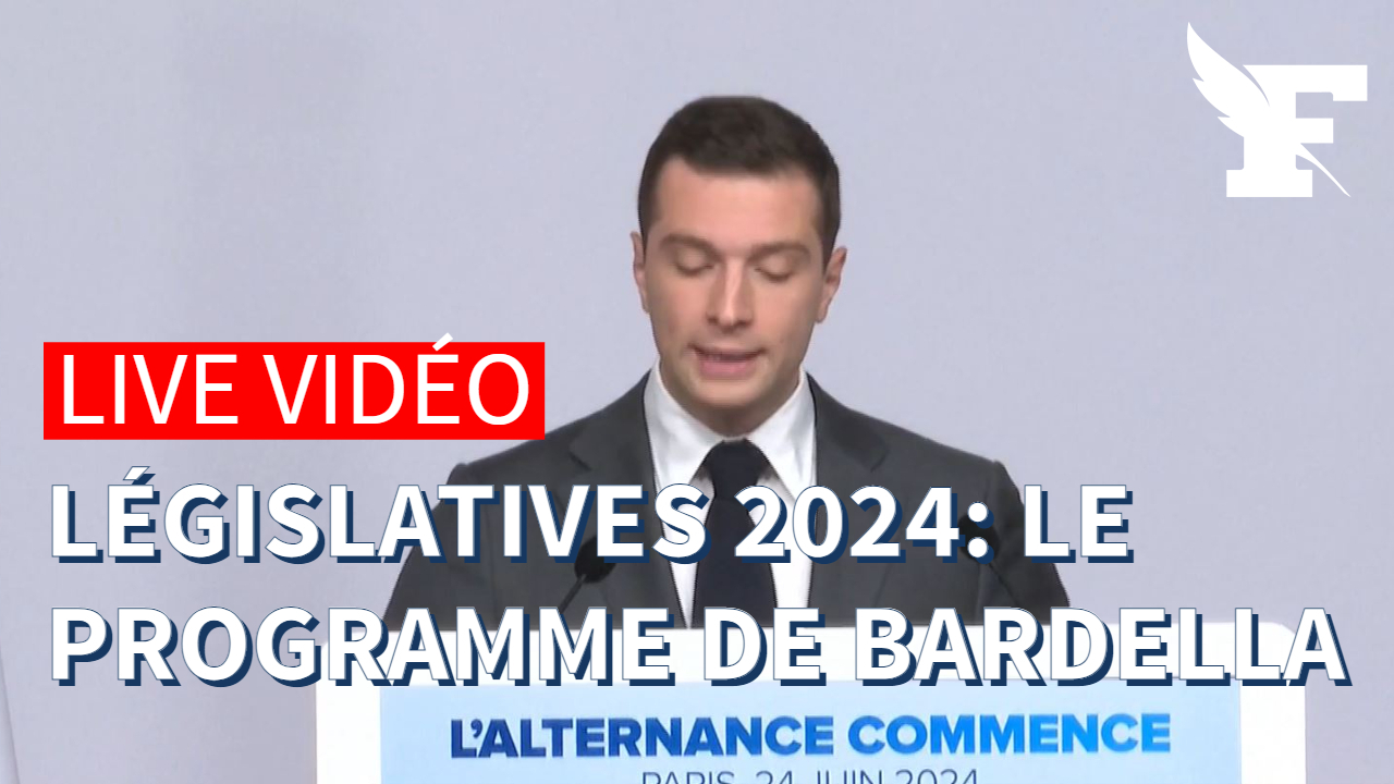 Législatives 2024 : Jordan Bardella présente son programme