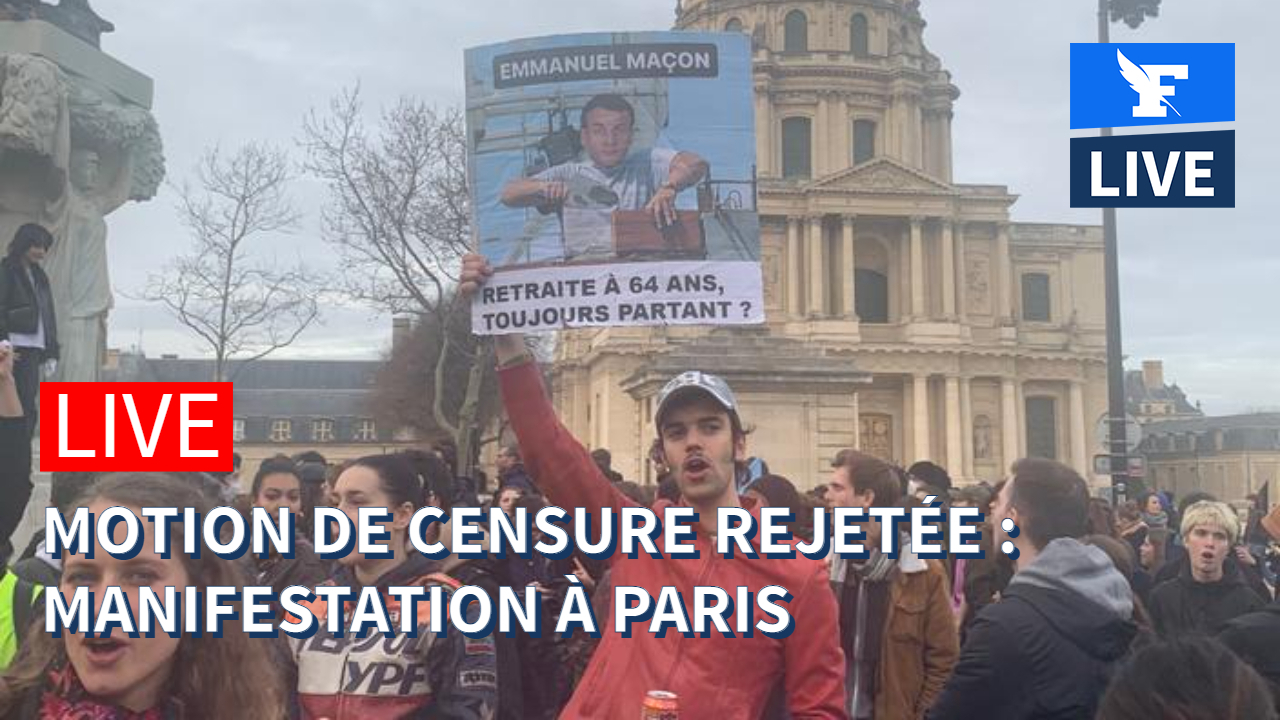 Retraites: suivez en direct la manifestation place Vauban à Paris