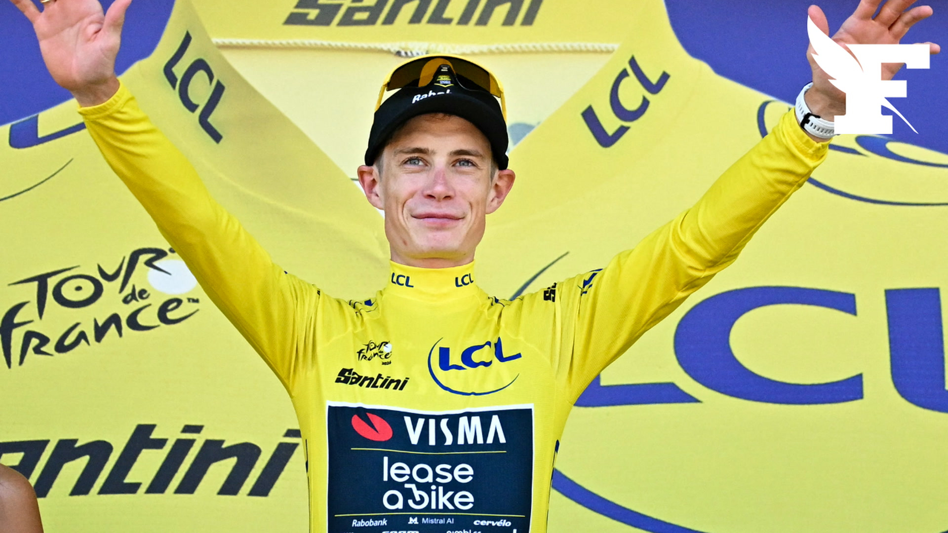Tour de France : Jonas Vingegaard s'offre le maillot jaune sur la première étape