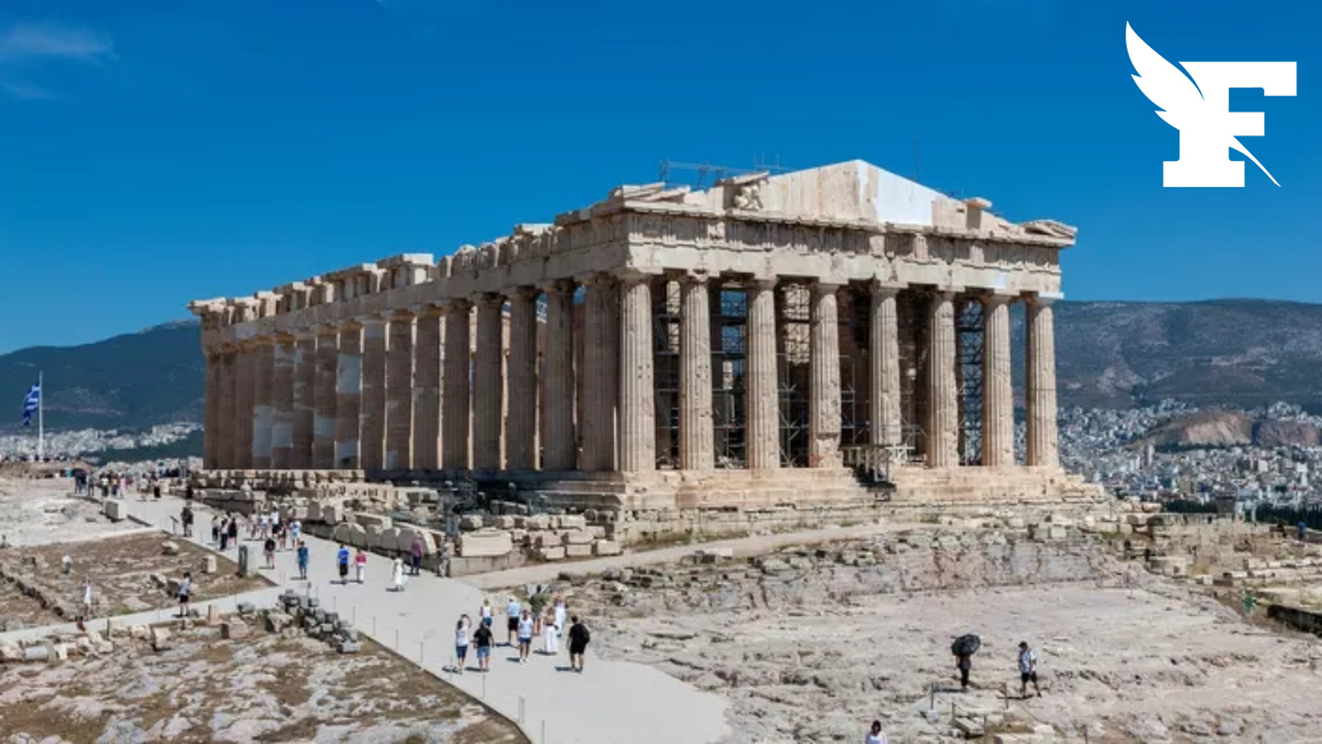Grèce: le projet de restauration de la façade ouest du Parthénon achevée