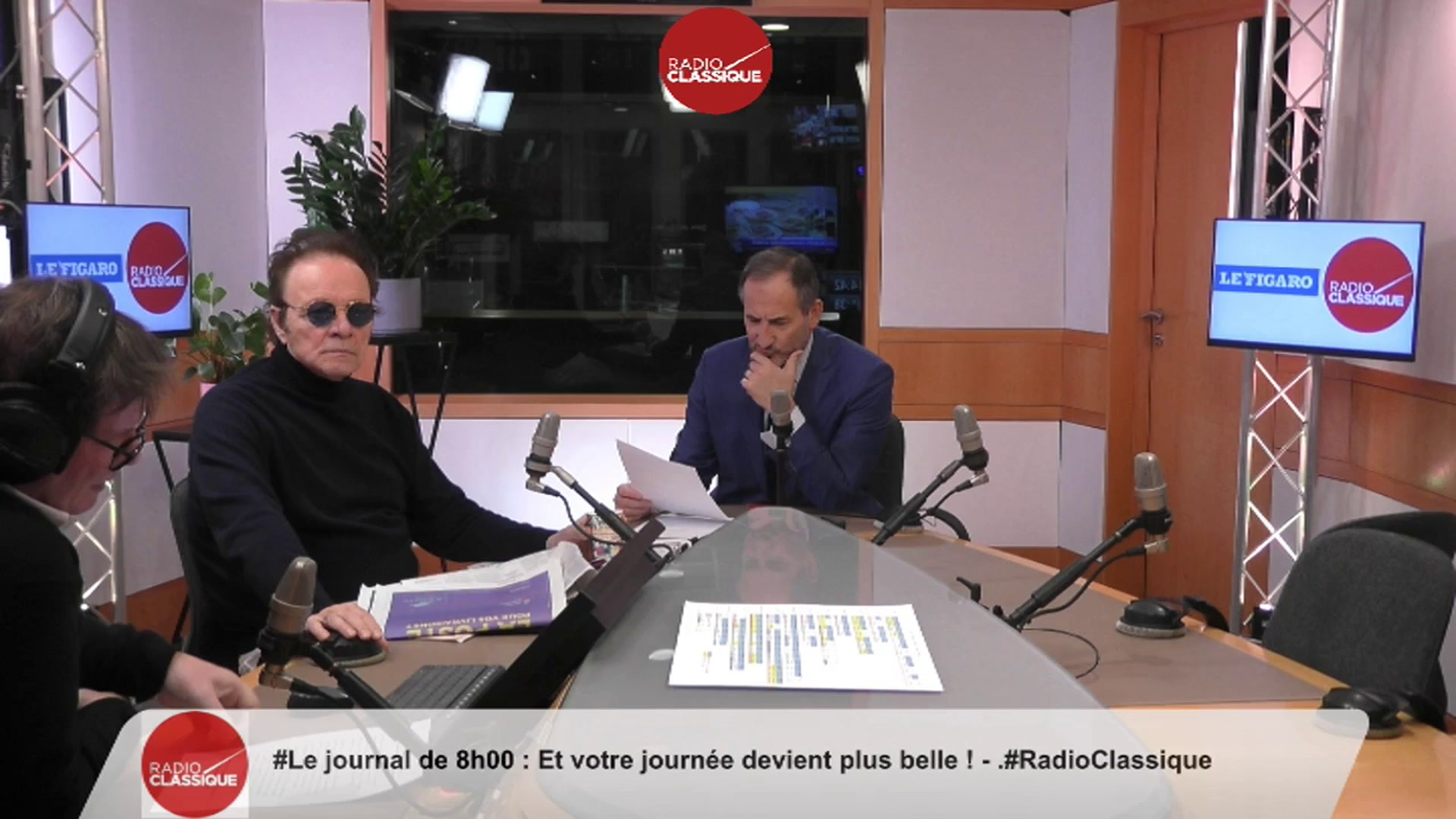 Sylvain Fort et Cécile Cornudet étaient les invités de la matinale Radio Classique - Le Figaro