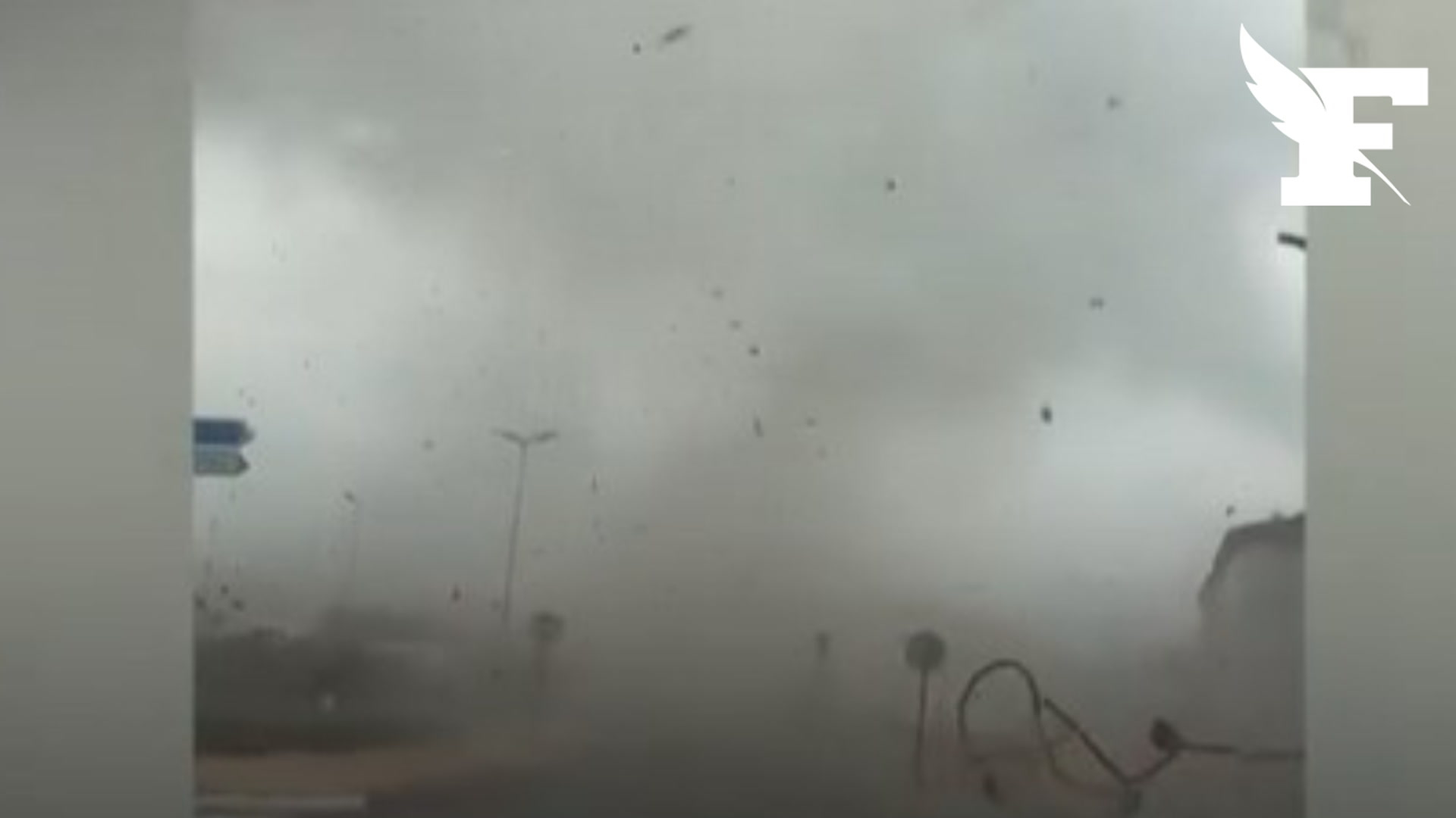 À Saint-Étienne, les images d’une tornade destructrice