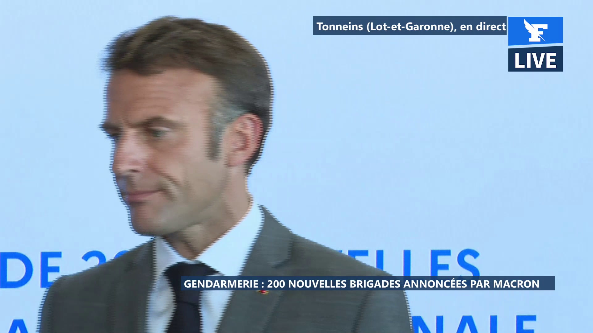Gendarmerie: Emmanuel Macron annonce la création de 200 nouvelles brigades et de 3500 nouveaux postes