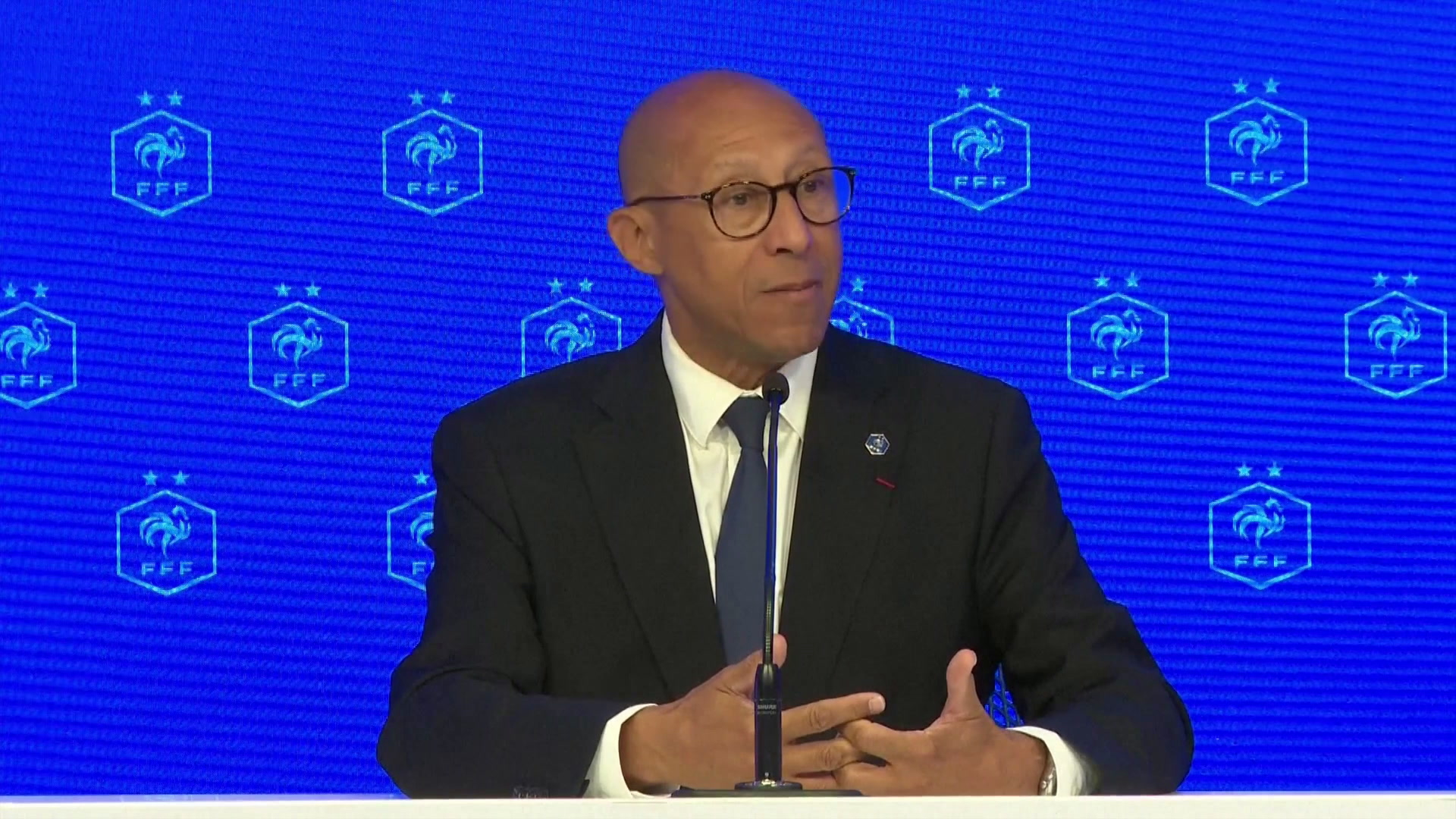 Pour Philippe Diallo «la fédération avait envie d'avoir quelqu'un avec l'aura, la compétence» pour diriger l'équipe de France