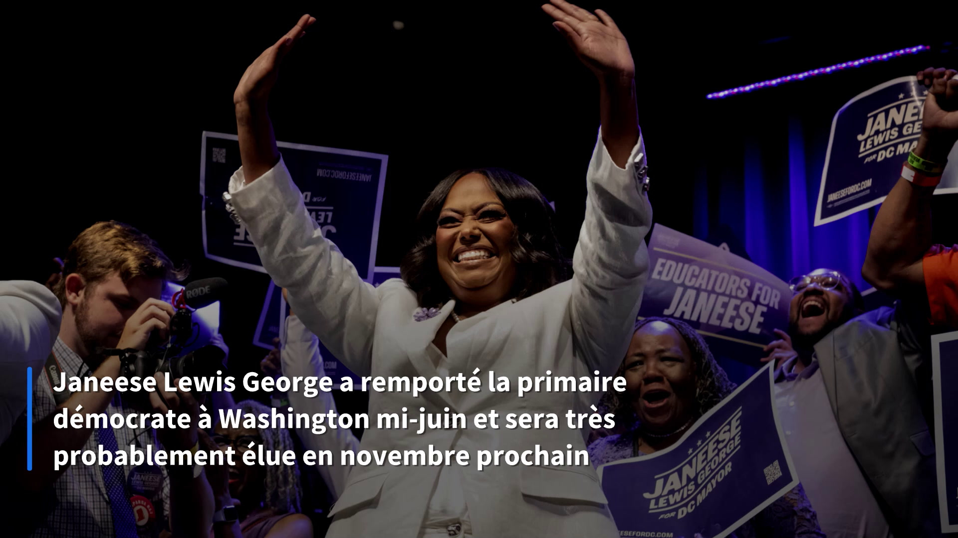 Donald Trump tacle la probable future maire de Washington
