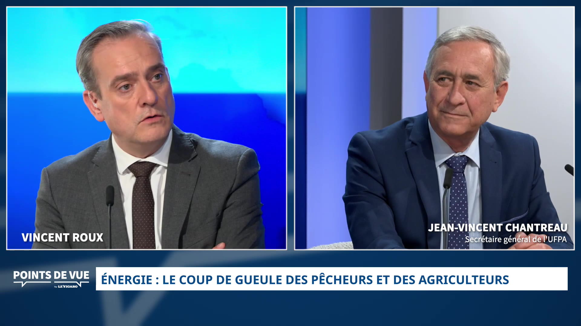 Énergie : le coup de gueule des pêcheurs et des agriculteurs – Jean-Vincent Chantreau est dans Points de Vue
