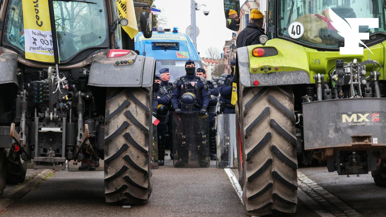 Suivez la manifestation des agriculteurs devant l’Assemblée nationale