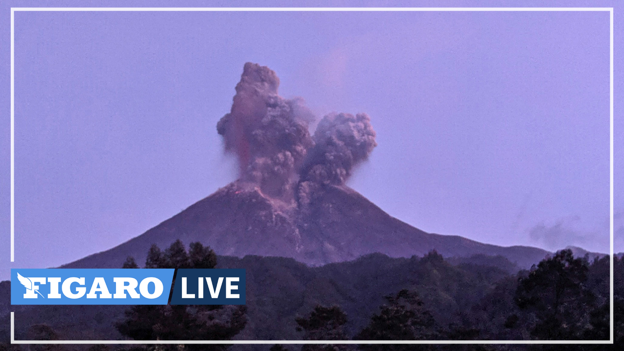 Le volcan Merapi, en Indonésie, est à nouveau actif - Le Soir