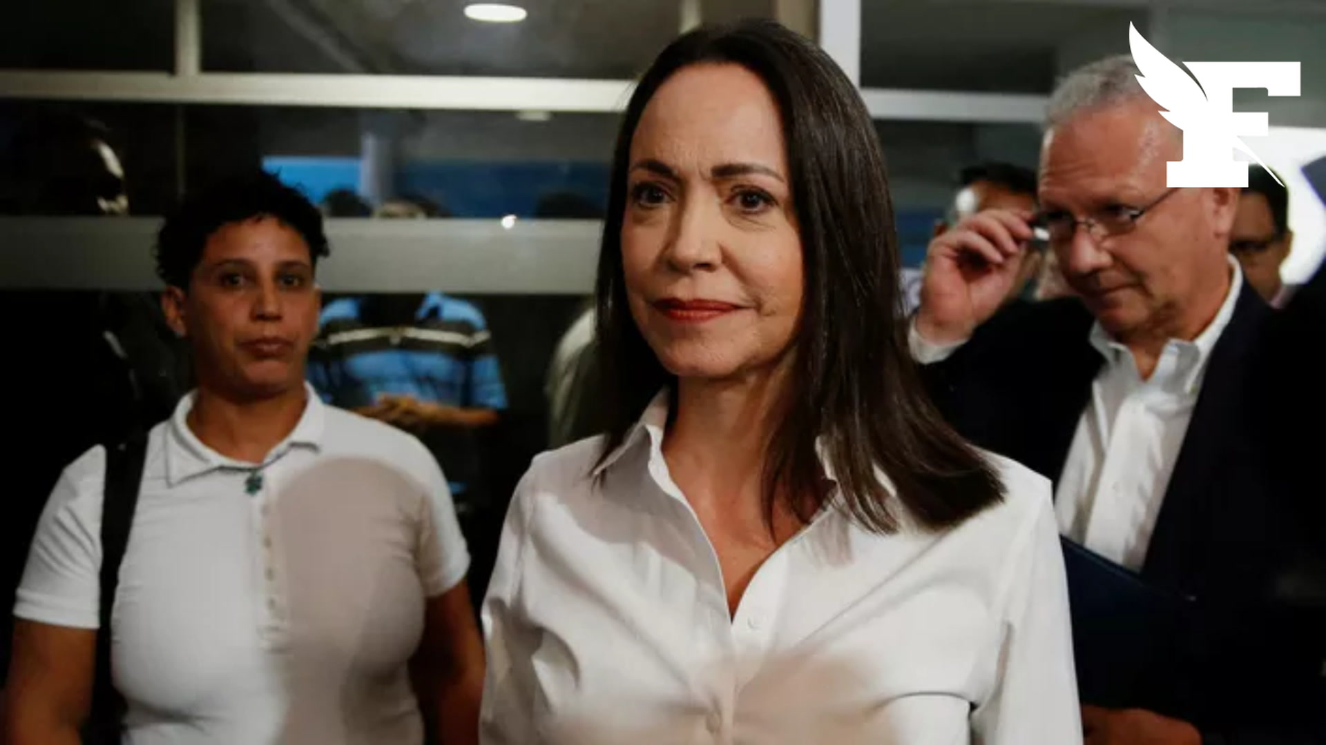 En exil au Panama, María Corina Machado affirme avoir été empêchée de rentrer au Venezuela