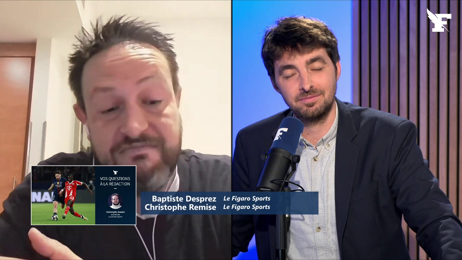 Ligue des Champions: «Le PSG pourra s'en sortir mais ça va être compliqué», anticipe Christophe Remise