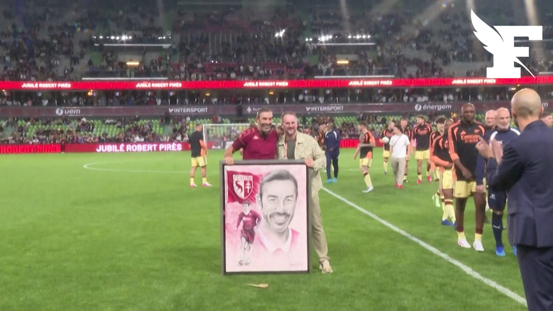 Une partie du football français se réunissait mardi 6 octobre au soir à Metz, pour le jubilé de Robert Pirès