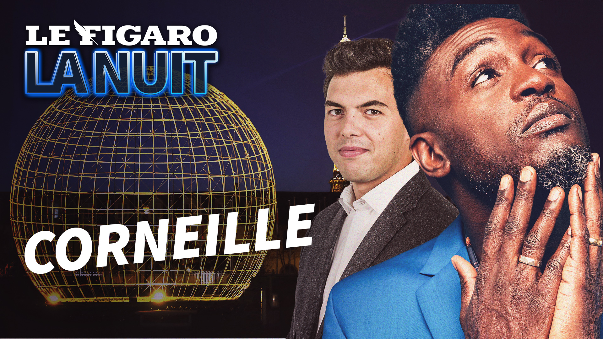 Le Figaro La Nuit avec le chanteur Corneille