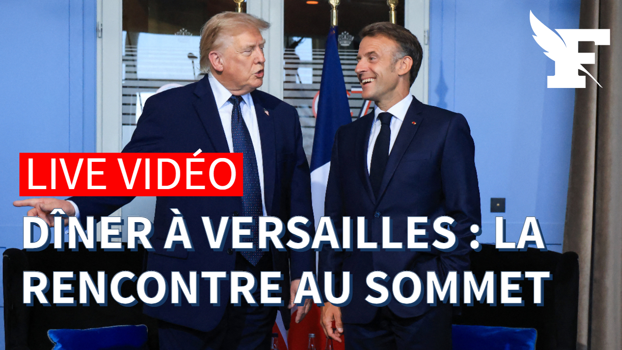 Dîner au château de Versailles : suivez en direct l'arrivée de Donald Trump