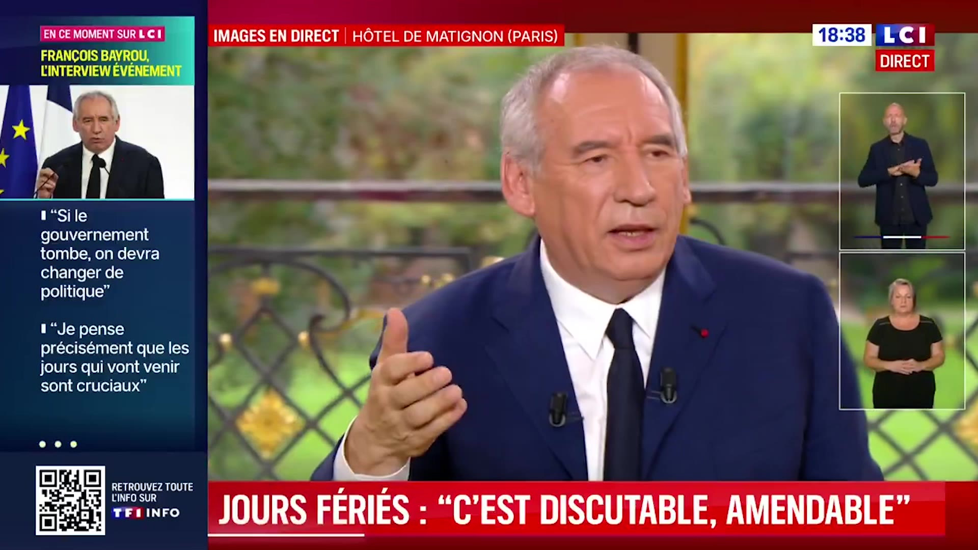 «Était-ce bien sérieux ?», interroge Bayrou au sujet de la suppression d’un abattement fiscal pour les retraités