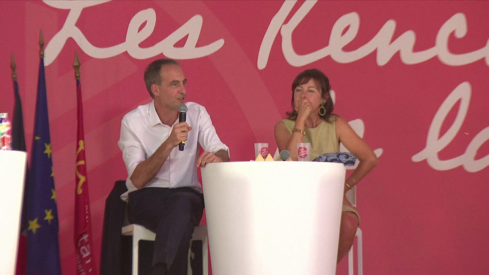 «Notre projet est de refonder, sur tous les territoires de France, la République», déclare Raphaël Glucksmann lors des Rencontres de la gauche