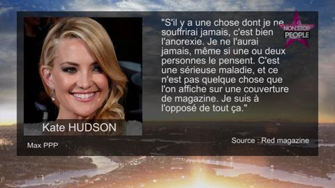Kate Hudson : Je ne suis pas anorexique