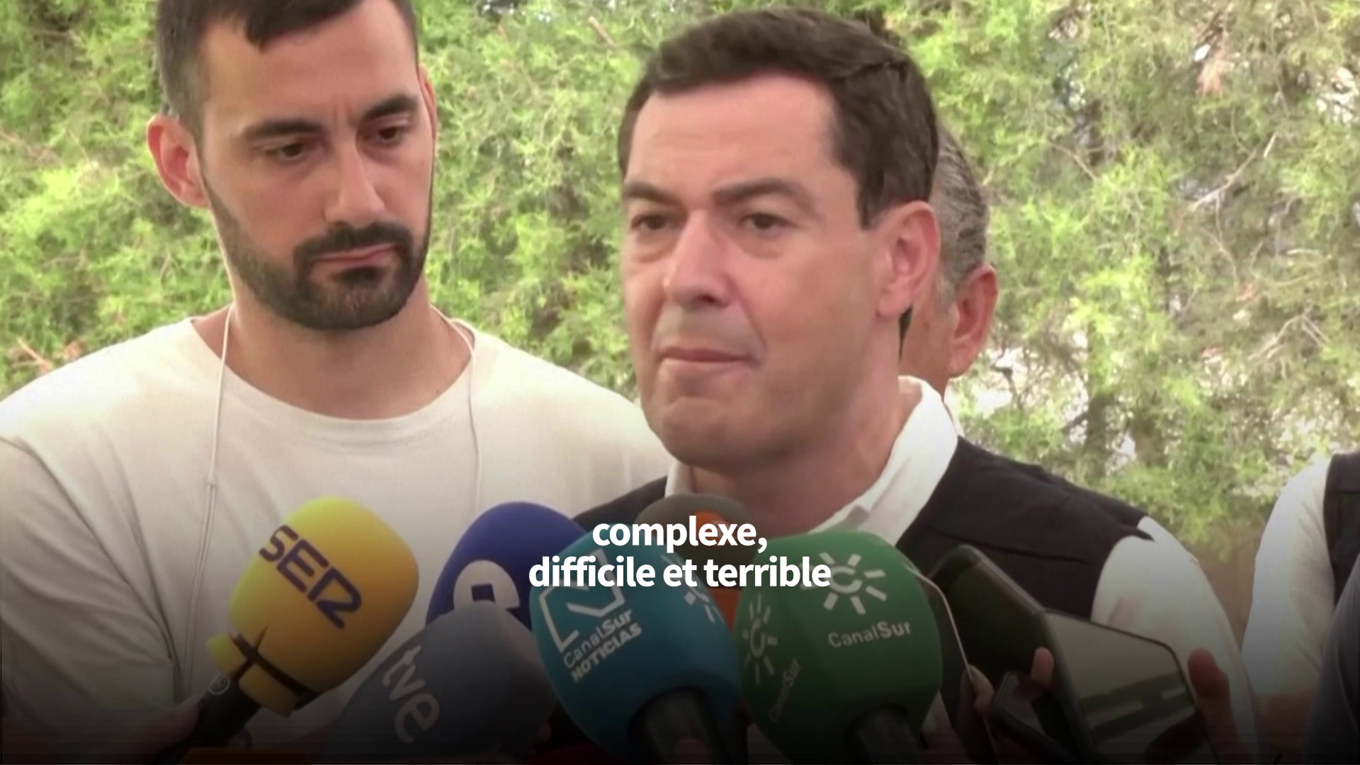 L'incendie qui a fait 12 morts dans le sud de l'Espagne est «stabilisé», annonce le président de la région d'Andalousie