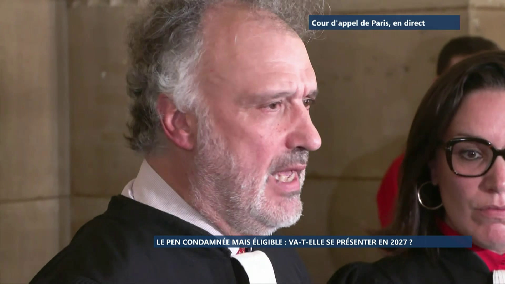 Pour l'avocat de Marine Le Pen,  ils sont «partiellement satisfaits, c'est un bon début»