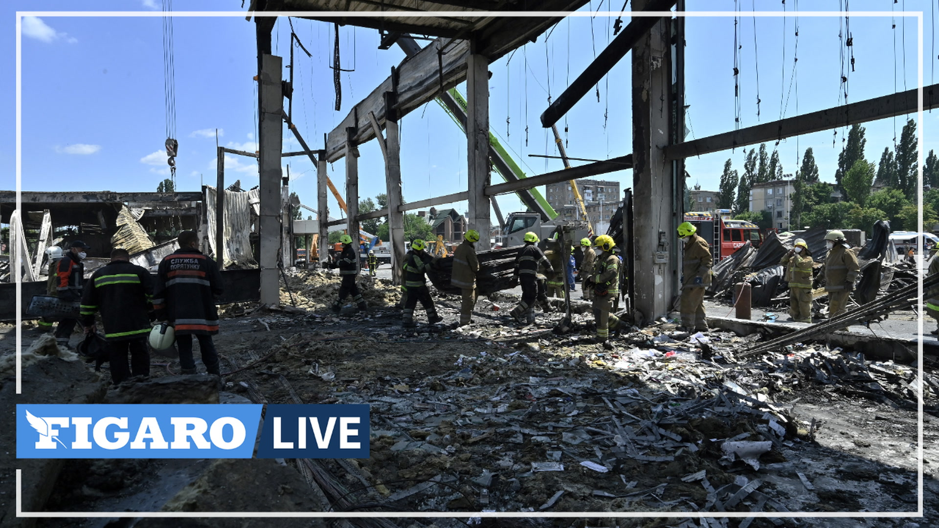 Des survivants de l’attaque de Krementchouk, en Ukraine, racontent