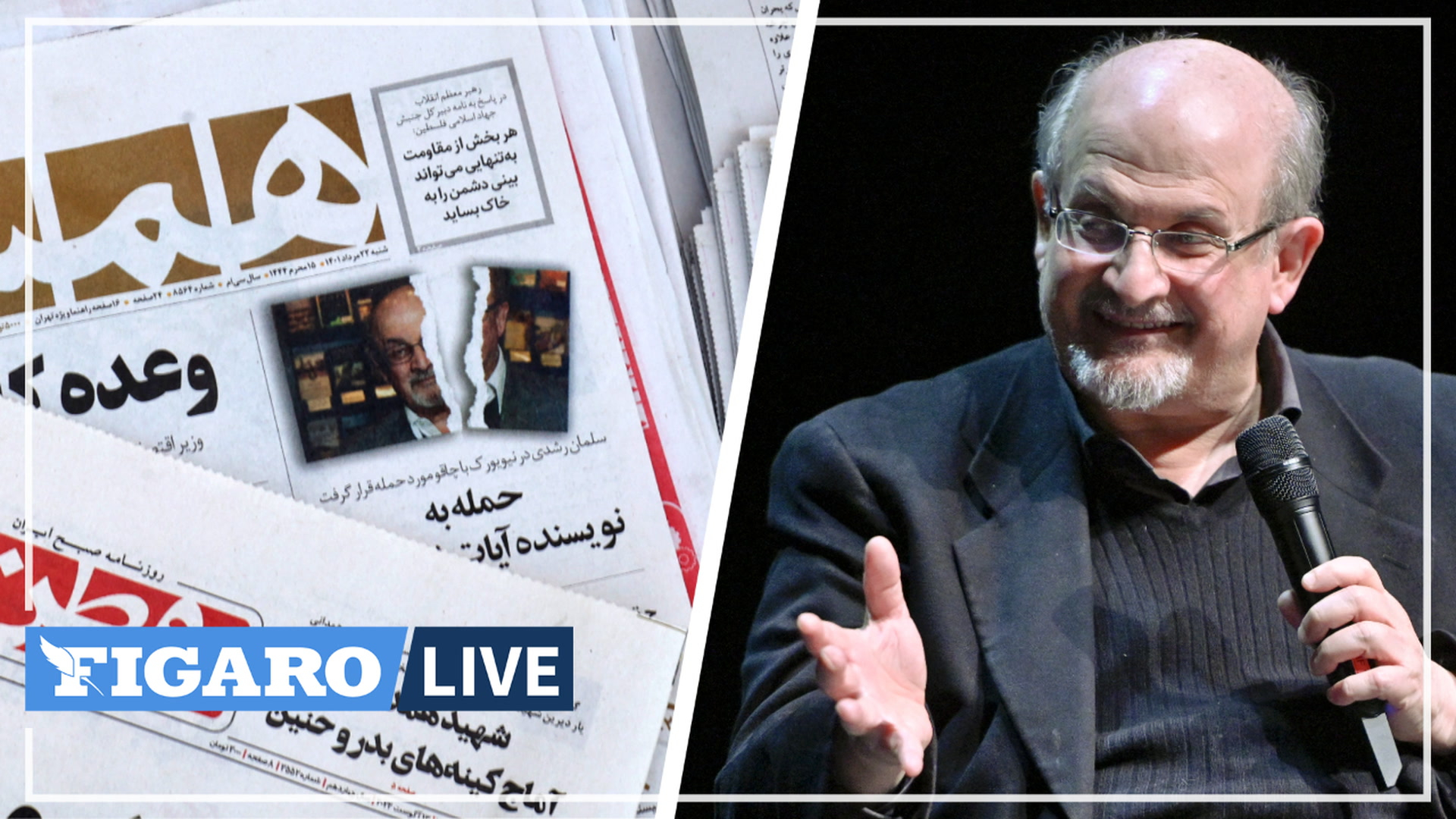 Agression de Salman Rushdie: des Iraniens «très heureux d'entendre la nouvelle»