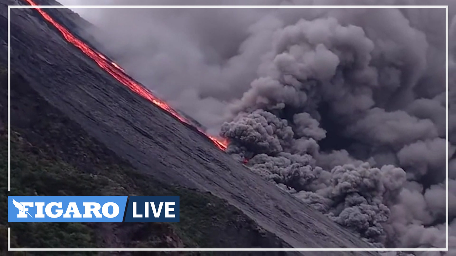 Italie: le volcan de Stromboli est entré en éruption