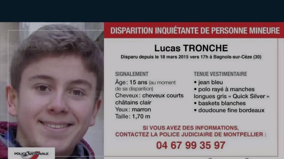 Disparition De Lucas Tronche Que S Est Il Passe