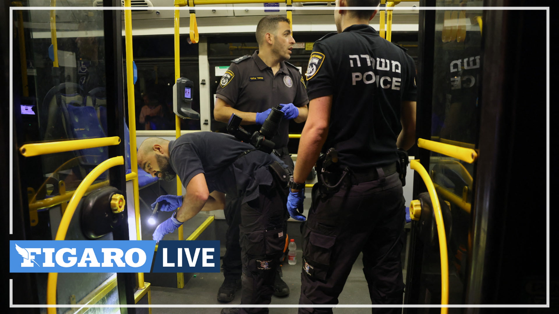 Jérusalem: huit blessés dans une attaque contre un bus