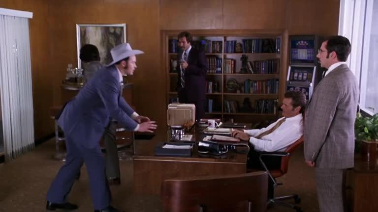 Ron Burgundy Histoire Vraie Présentateur vedette : la légende de Ron Burgundy - VO - Diffusé le 12