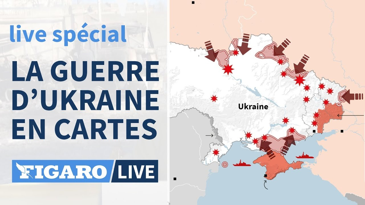 La Guerre En Ukraine En Cartes Une Contre Offensive Spectaculaire Un Tournant Dans Le Conflit 1754