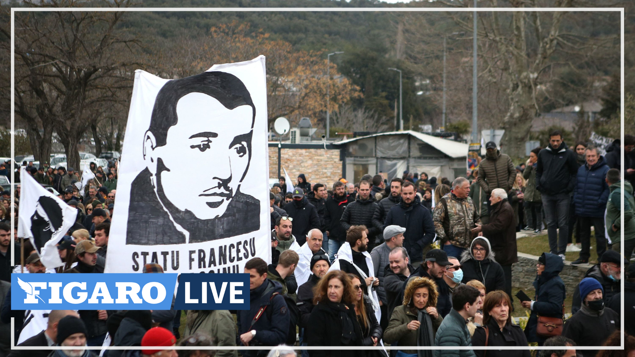 Ça n'aurait pas dû arriver: des milliers de Corses dans les rues de Corte en soutien à Yvan Colonna