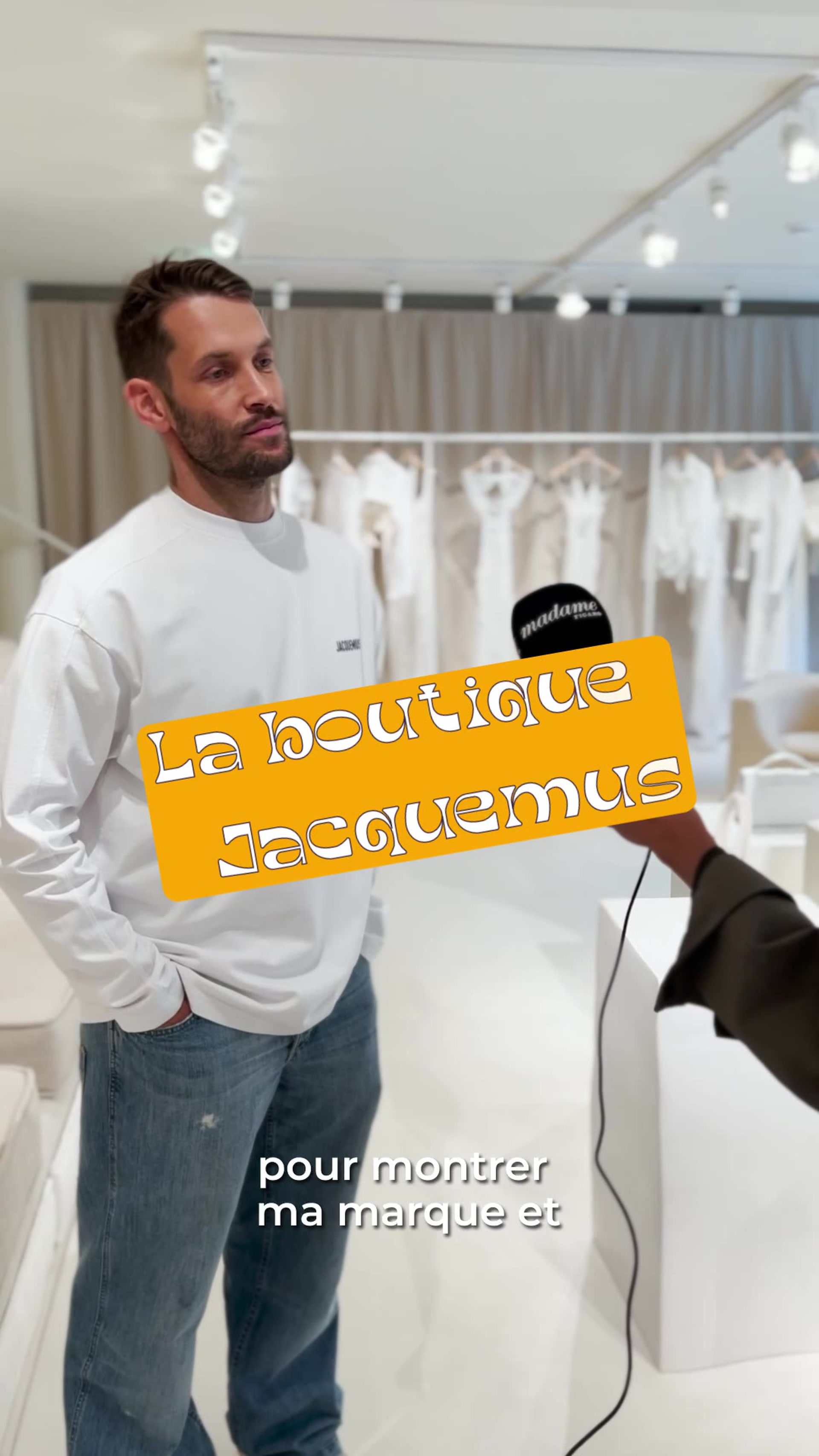 Ouverture de la toute premi re boutique Jacquemus avenue Montaigne