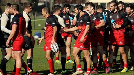 L Entrainement Du Xv D Angleterre Se Termine En Bagarre Generale 6 Nations Rugby