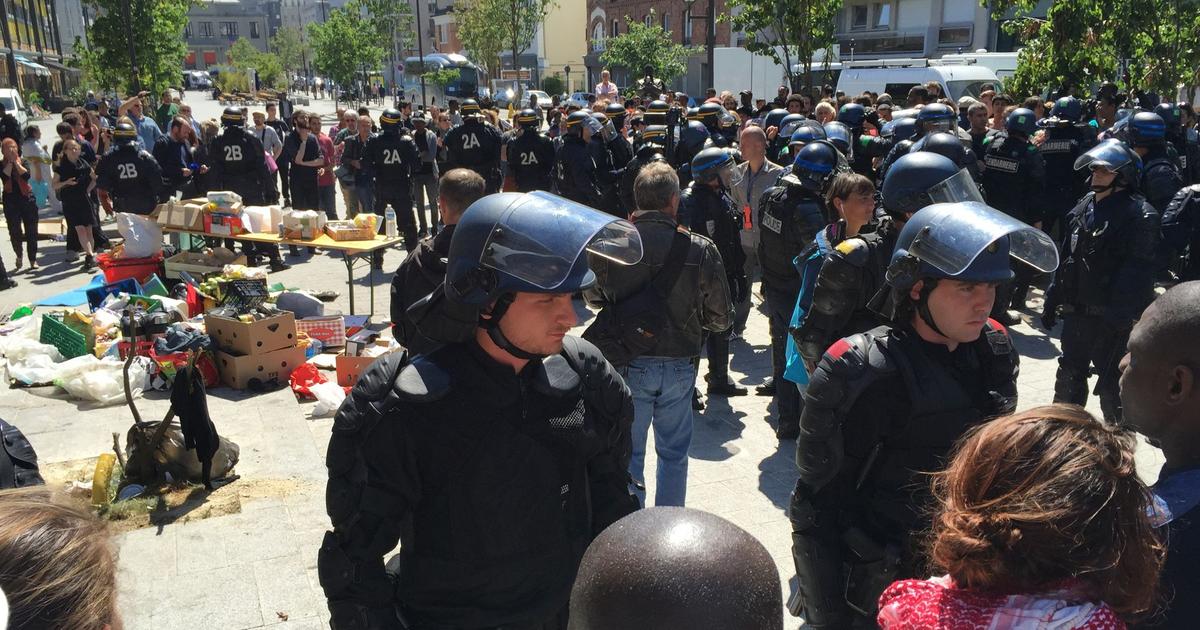 Nouvelle évacuation d'un campement de migrants dans le nord de Paris
