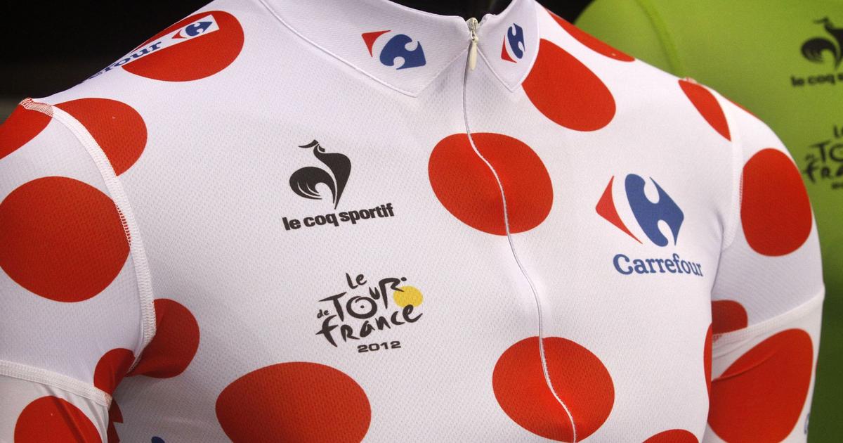 Maillot Cycliste Tour De France 2010 - Meilleur Grimpeur - Équipe Quick Step