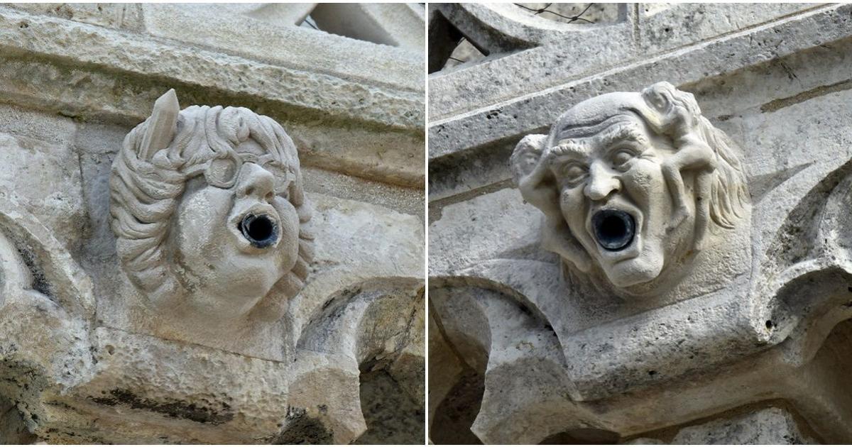 Cabu Et Wolinski Mod les De Gargouilles La Rochelle cabu-et-wolinski-mod-les-de-gargouilles-la-rochelle