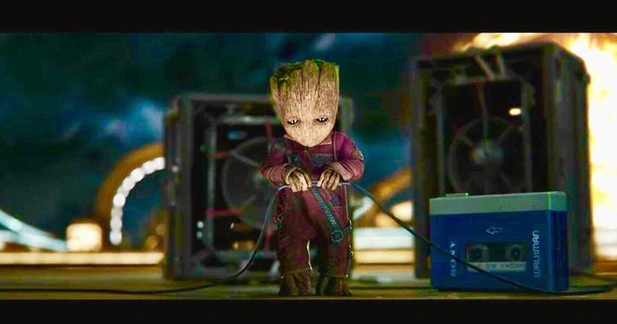 Baby Groot Aux Platines La Playlist Des Gardiens De La Galaxie 2