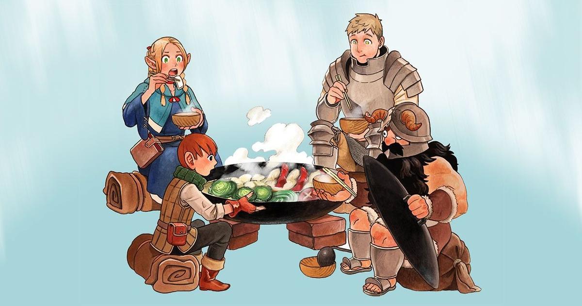 Gloutons et dragons, le manga de fantasy à dévorer