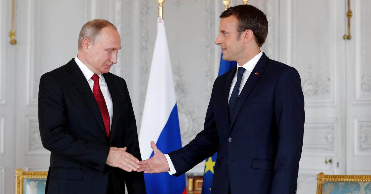 Entre Poutine et Macron, seulement de «la tolérance», pour la presse russe