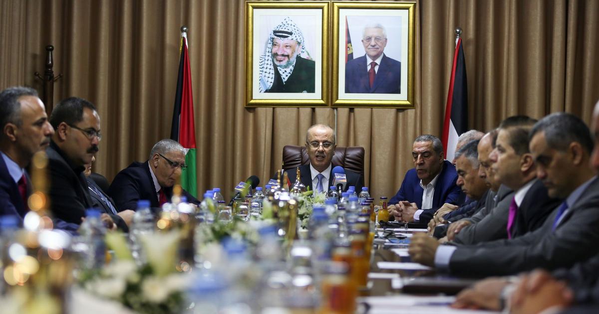 Le Gouvernement Palestinien Réuni à Gaza