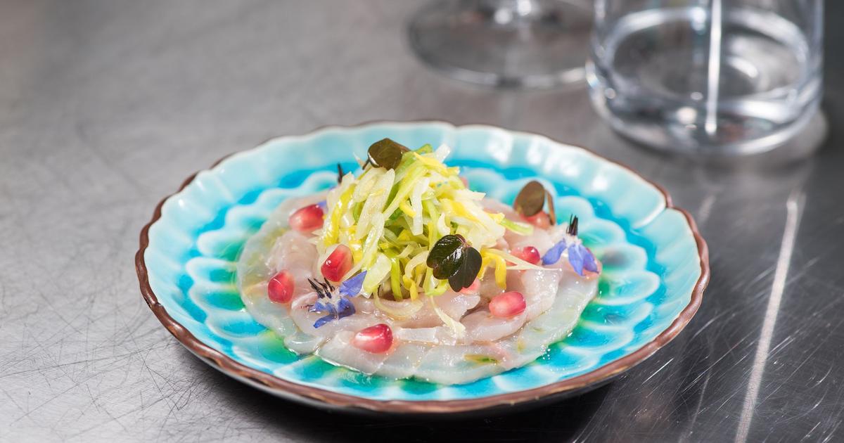 La Reine Mer, poissonnerietable bien dans la vague